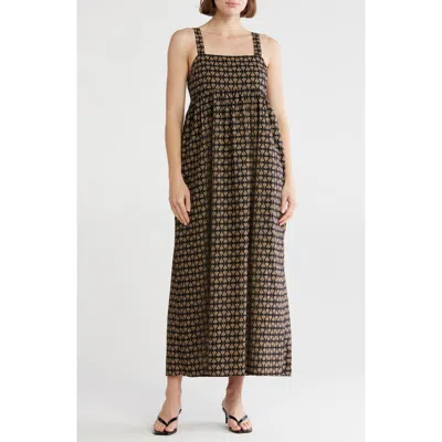 Melrose And Market Square Neck Maxi Dress