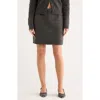 Melrose And Market Sweater Mini Skirt In Gray
