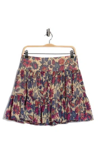 Melrose And Market Tiered Chiffon Skirt In Multi