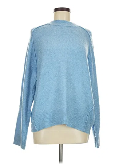 Pre-owned Melrose And Market Turtleneck Sweater In Blue