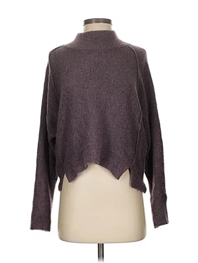 Pre-owned Melrose And Market Turtleneck Sweater In Brown