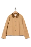 Melrose And Market Twill Barn Jacket In Brown