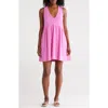 Melrose And Market V-neck Tank Dress In Pink