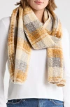 Melrose And Market Whipstitch Plaid Scarf In Multi