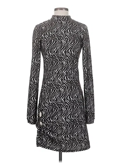 Pre-owned Melrose Casual Dress In Black