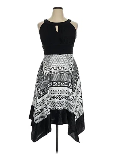 Pre-owned Melrose Cocktail Dress In Black