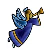 Melrose International Angel With Horn Ekkolight 24.5"h - Blue, Yellow