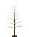Melrose International Black Led Twig Tree In Brown