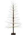 Melrose International Black Led Twig Tree In Black