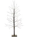 Melrose International Black Led Twig Tree In Black