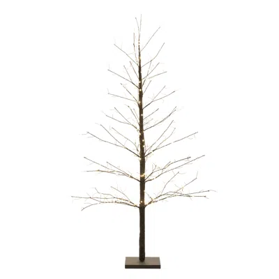 Melrose International Black Led Twig Tree 48"h - Black