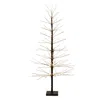 Melrose International Black Led Twig Tree 5'h - Black In Multi