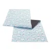 Melrose International Blue And White Chicken Dining Table Runner 72"l - Blue, White, Red