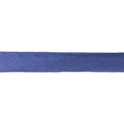 Melrose International Blue Wired Ribbon (set Of 2) - Blue