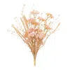 Melrose International Blush Floral Grass Bush (set Of 2) - Pink, Beige