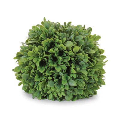 Melrose International Boxwood Foliage Orb (set Of 2) - Green