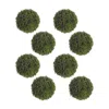 Melrose International Boxwood Sedum Orb (set Of 8) - Green In Green