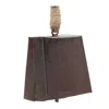 Melrose International Bronze Metal Bell Ornament With Jute Rope Hanger (set Of 4) - Bronze