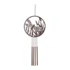 Melrose International Bronze Metal Dragonfly Wind Chime 33"h - Bronze