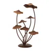 Melrose International Bronze Metal Mushroom Garden Accent 17"h - Bronze
