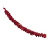 Melrose International Bunched Jute Garland (set Of 2) - Red