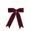 Melrose International Burgandy Red Holiday Bow (set Of 2) - Red