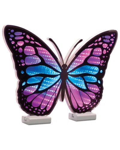 Melrose International Butterfly Ekko Light Display In Blue