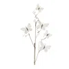Melrose International Butterfly Twig Spray (set Of 4) - White