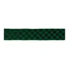Melrose International Checkered Texture Wired Ribbon (set Of 2) - Green