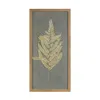 Melrose International Dried Fern Frame (set Of 2) - Grey, Brown