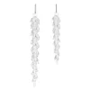 Melrose International Dripping Glass Icicle Drop Ornament (set Of 12) - Clear