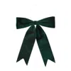 Melrose International Emerald Green Holiday Bow (set Of 2) - Green