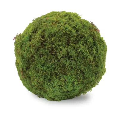 Melrose International Faux Moss Orb (set Of 2) - Green