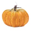 Melrose International Foam Pumpkin Decor (set Of 2) - Orange, Yellow