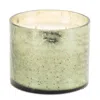 Melrose International Fraiser Fir Scented Soy Candle With Etched Glass Holder 4"d - Green