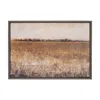 Melrose International Framed Landscape Canvas Art 34"l - Brown, Beige