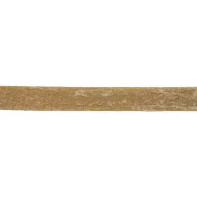Melrose International Fringed Velvet Ribbon 2" X 10 Yds. - Beige