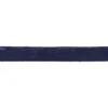 Melrose International Fringed Velvet Ribbon 2" X 10 Yds. - Blue