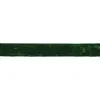 Melrose International Fringed Velvet Ribbon 2" X 10 Yds. - Green