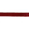 Melrose International Fringed Velvet Ribbon 2" X 10 Yds. - Red