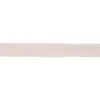 Melrose International Fringed Velvet Ribbon 2" X 10 Yds. - White