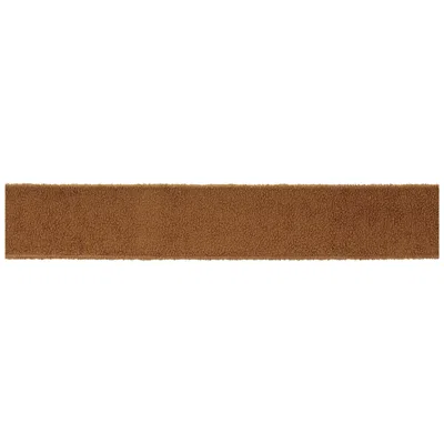 Melrose International Fuzzy Brown Wired Ribbon (set Of 2) - Brown