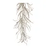 Melrose International Glittered Pine Garland (set Of 2) - Silver