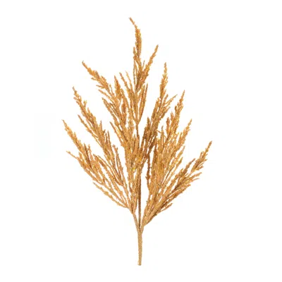 Melrose International Gold Harvest Spray (set Of 6) - Gold