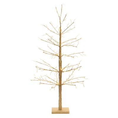 Melrose International Gold Led Twig Tree 36"h - Gold