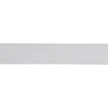 Melrose International Gold Wired Ribbon 2.5" X 5 Yds. - White