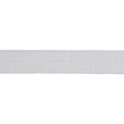 Melrose International Gold Wired Ribbon 2.5" X 5 Yds. - White