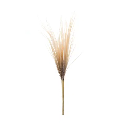 Melrose International Grass Plume Bundle (set Of 2) - Brown