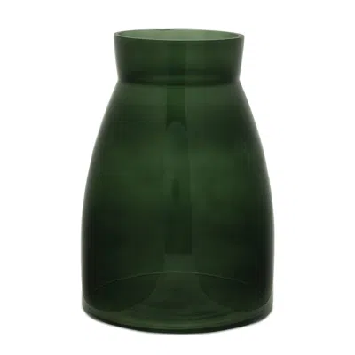 Melrose International Green Glass Vase (set Of 2) - Green