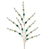 Melrose International Green Jewel Bead Spray (set Of 2) - Green